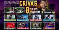 Crivas - Super Pack Colección de cursos + Librerías + Thumbnail Pack