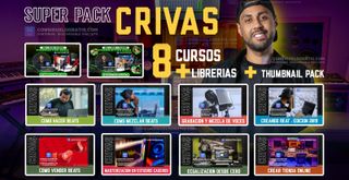 Crivas - Super Pack Colección de cursos + Librerías + Thumbnail Pack