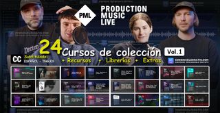 Production Music Live: Colección de cursos Vol.1 + Recursos + Librerías + Extras + (Subtítulos)